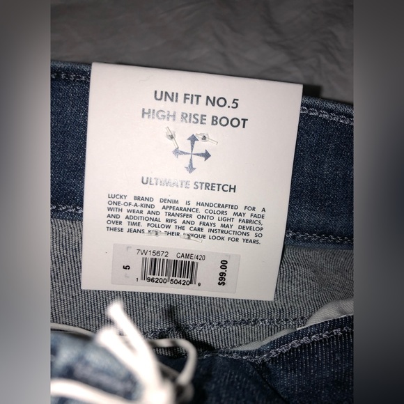 🔥Lucky Brand No.5 High-Rise Bootcut 🥾 - Picture 2 of 6
